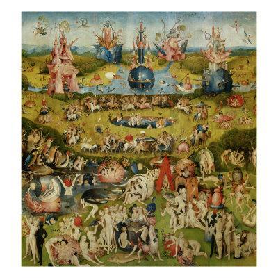 Triptych of the Garden of Earthly Delights, Central Panel Giclee Print by Hieronymus Bosch